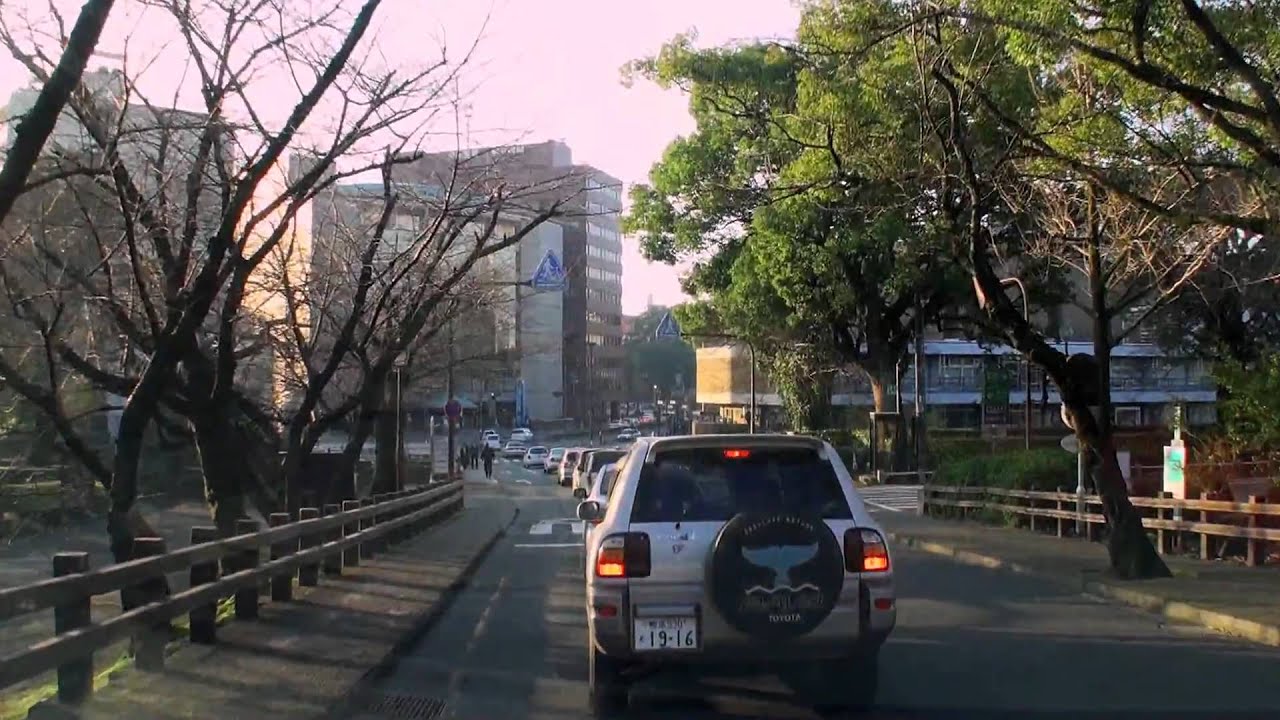 Driving TV 5-2 [熊本市中央郵便局-崇城ホール-加藤神社-京町]