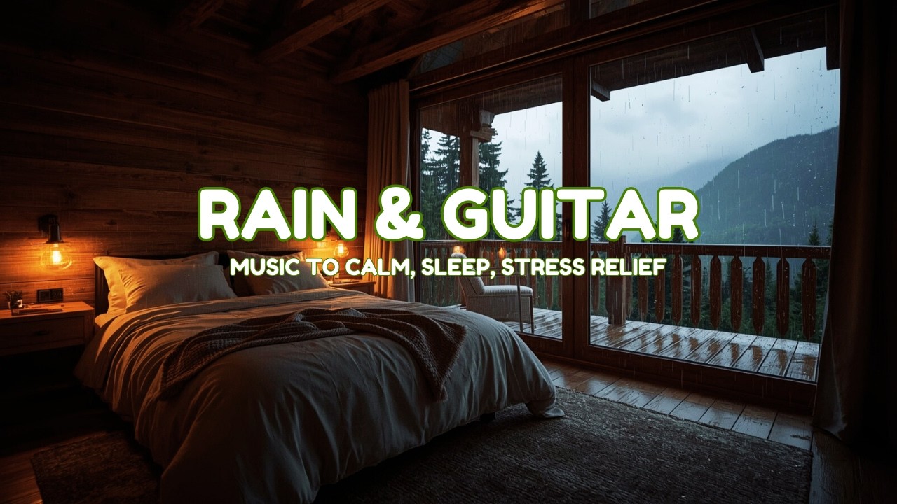 Relaxing Sleep Music + Insomnia - Smooth Guitar Instrumental for Night Relaxation