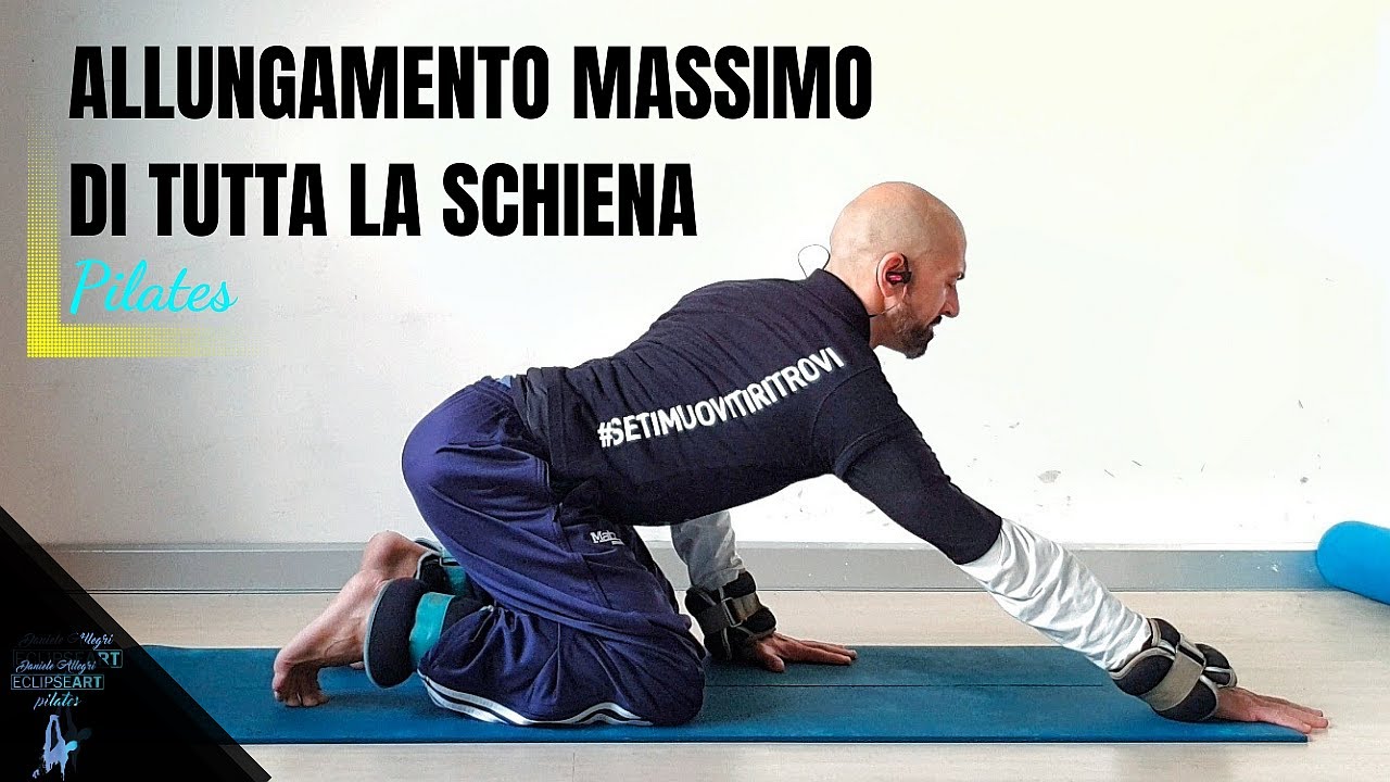 Pilates ALLUNGAMENTO MASSIMO DI TUTTA LA SCHIENA