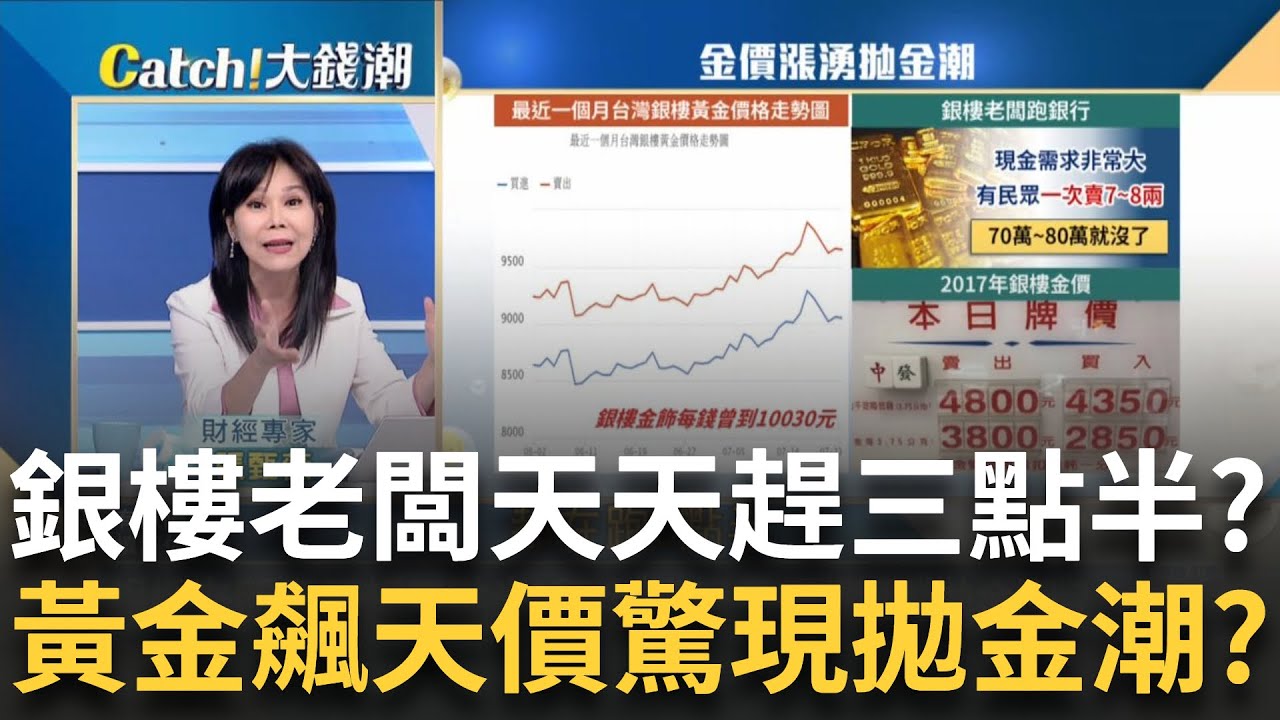 25年前大金條價格很驚人? 價格翻10倍財神爺來了? 金價飆新高