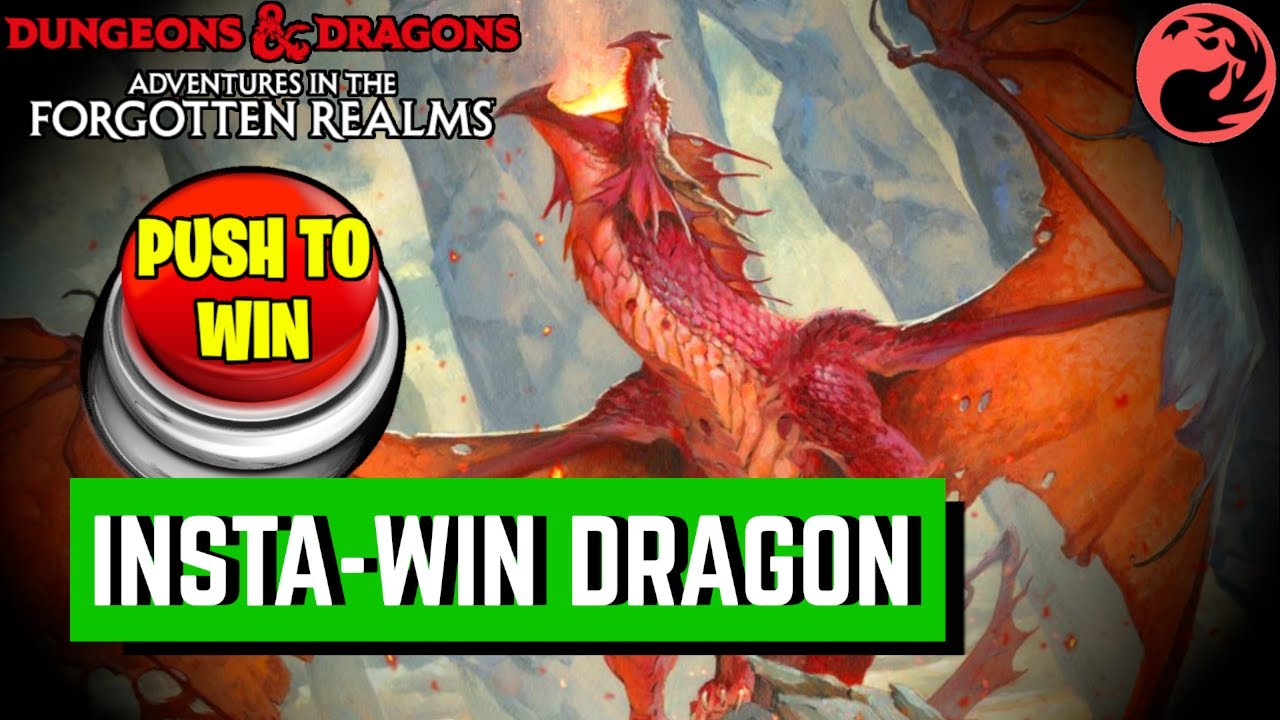 DUNGEONS & DRAGONS INSTANT WIN COMBO! Mono Red | Inferno of the Star Mounts MTG Arena