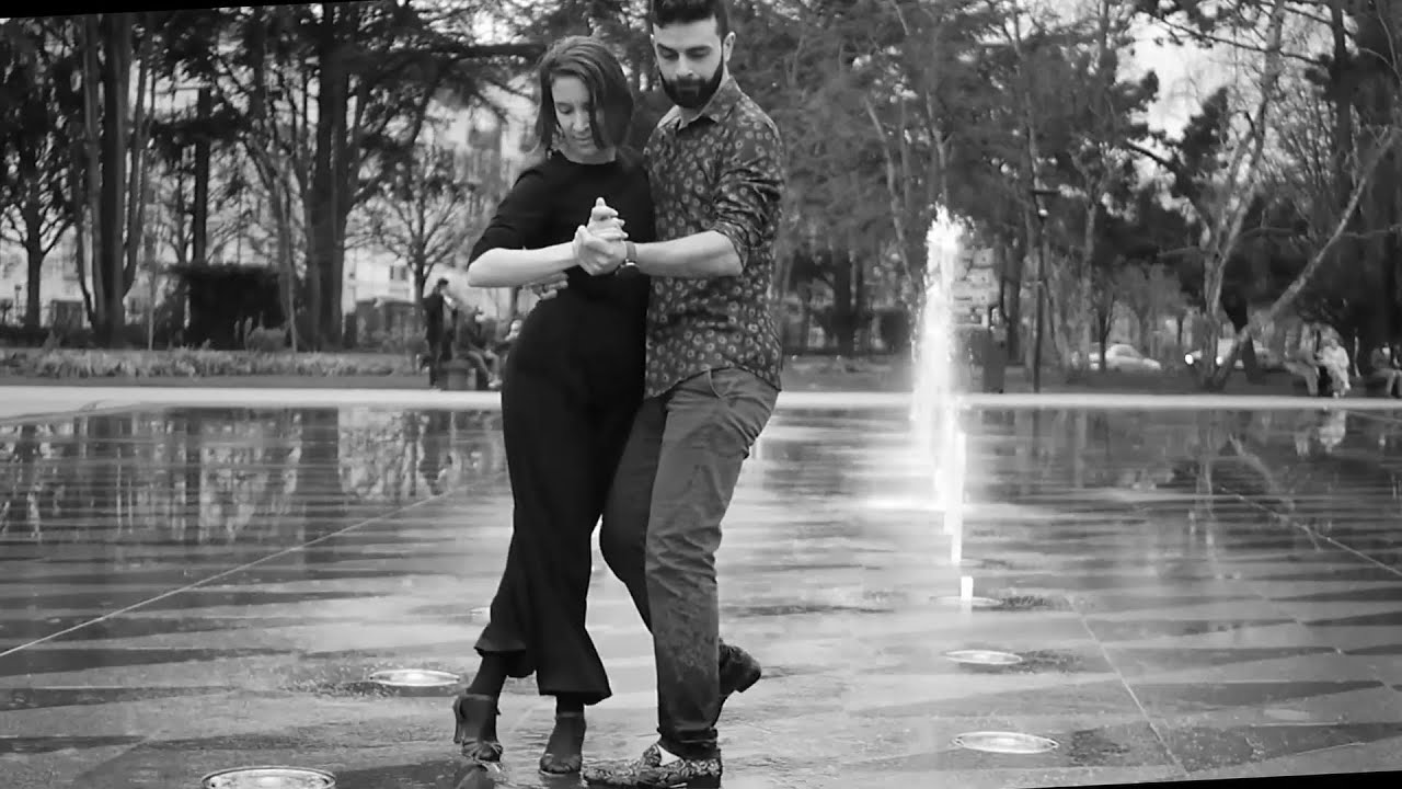 Kizomba magnifique au miroir d'eau, Nantes ! Marie-Laure Comme un printemps et Gokhan.