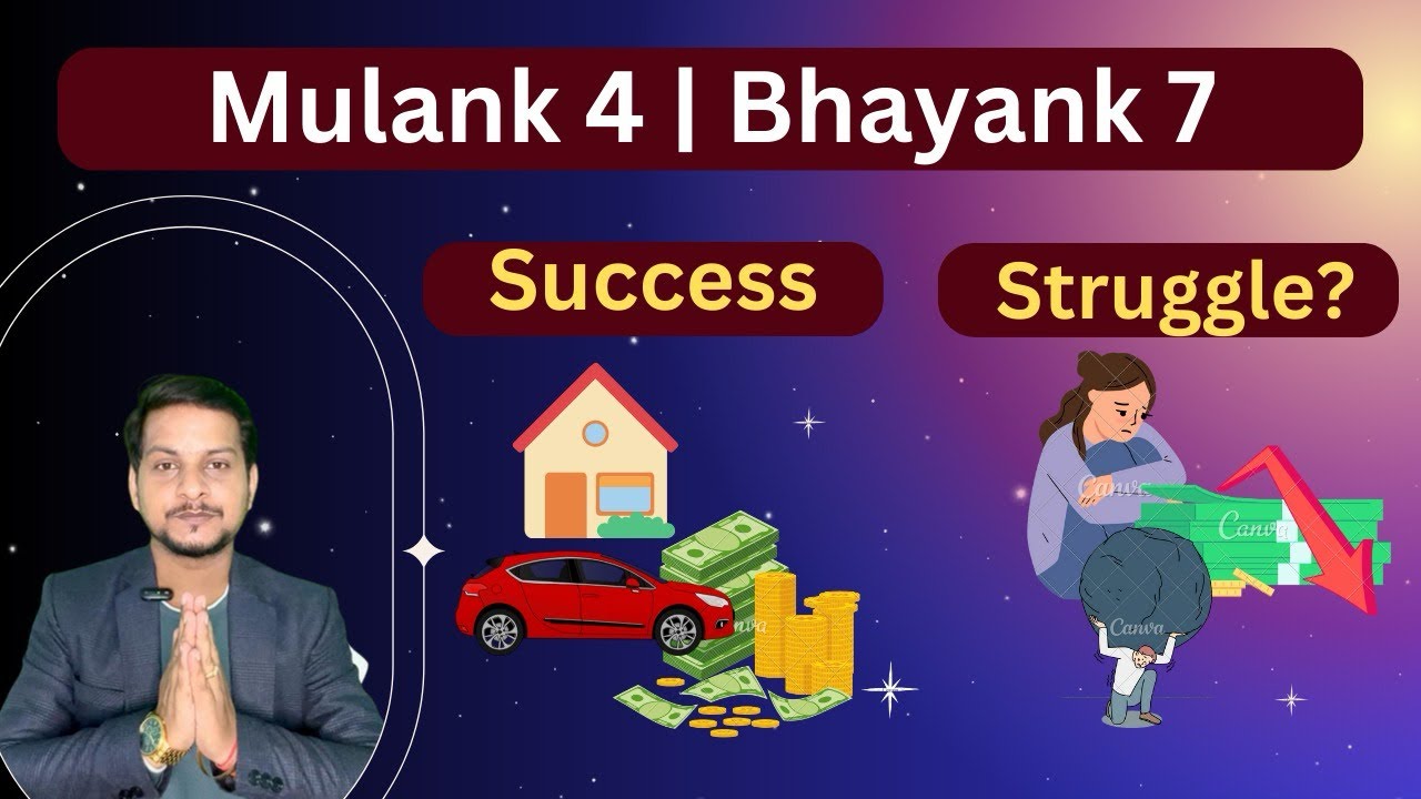 Mulank 4 Bhagyank 7 Combination | Success or Struggle ? | Remedy for Mulank 4 and Bhagyank 7