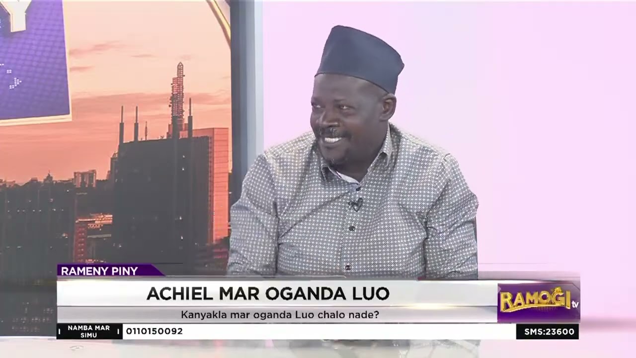 #RamenyPiny: Twak gi Tom Odongo (Jakom jodong Luo, Nairobi) ewi riwruok mar Joluo