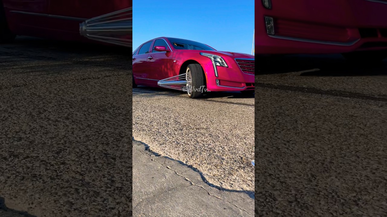 CANDY PINK #cadillac #CT6 IN HOUSTON TX‼️MUST WATCH‼️ #texaswirewheels #blvdtv #Fyp #Pov #HoustonTx