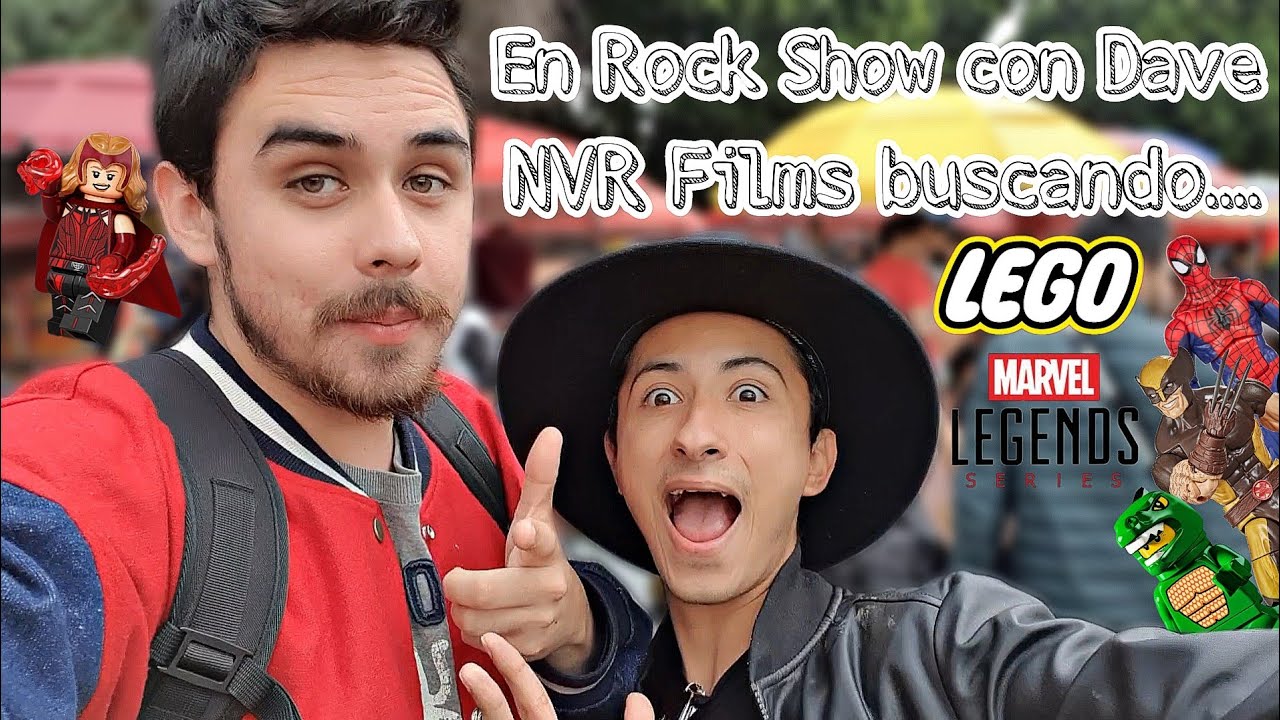 Buscando LEGO y Marvel Legends con Dave NVR Films en Rock Show | Diego Loppz