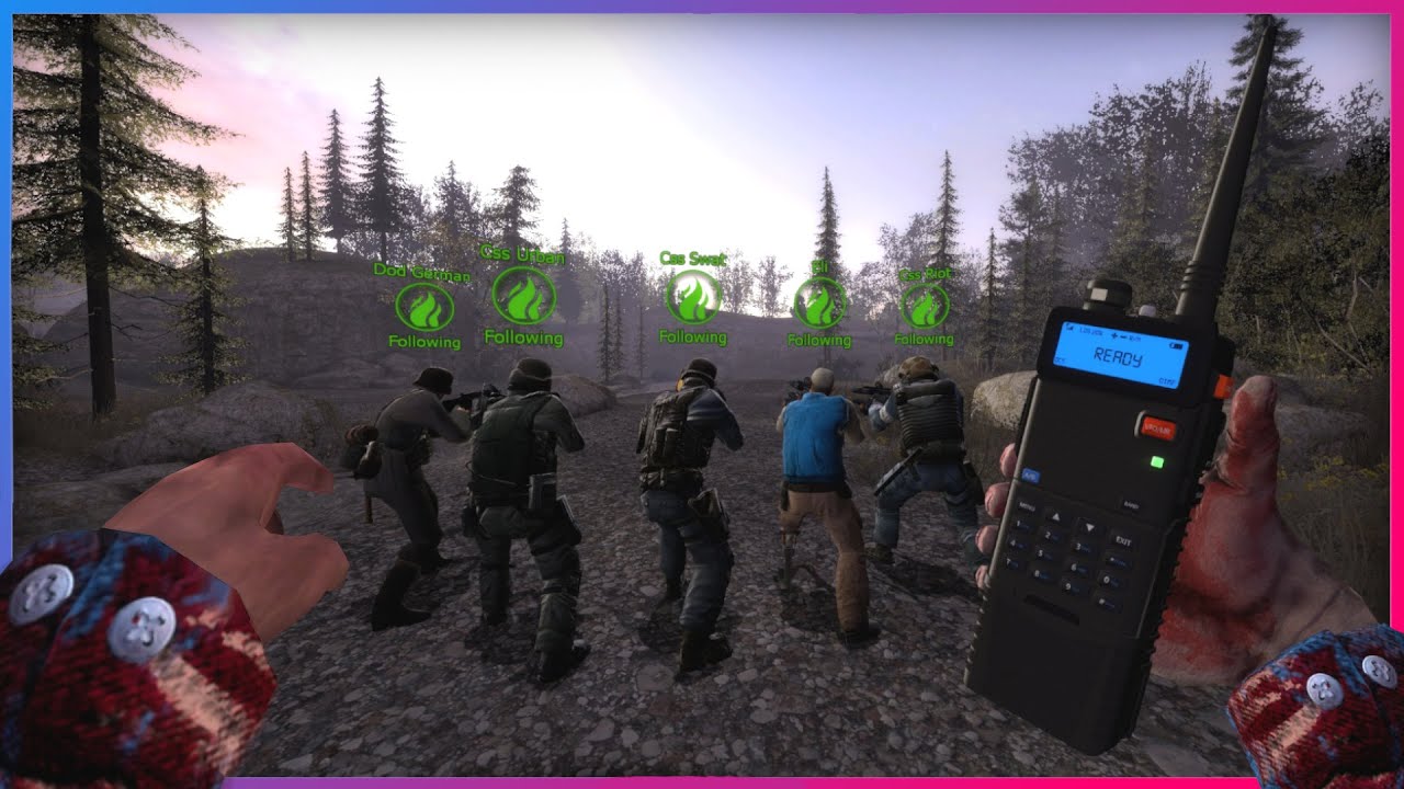 Добавляем больше тактического игрового процесса в Gmod.. (мод телохранителя) | Garry's Mod