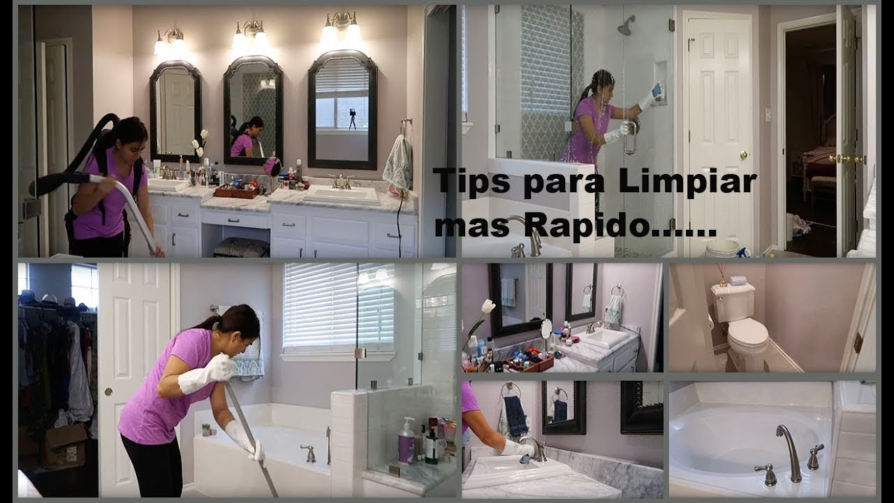 Rapidito de limpieza: Como limpiar un baño paso a paso!!!