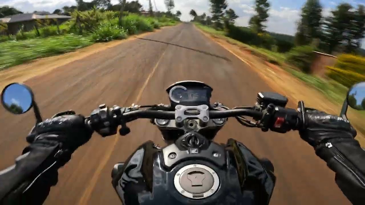 Honda CB1000R Village Cruise | Pure Exhaust Sound | No Music [4K]