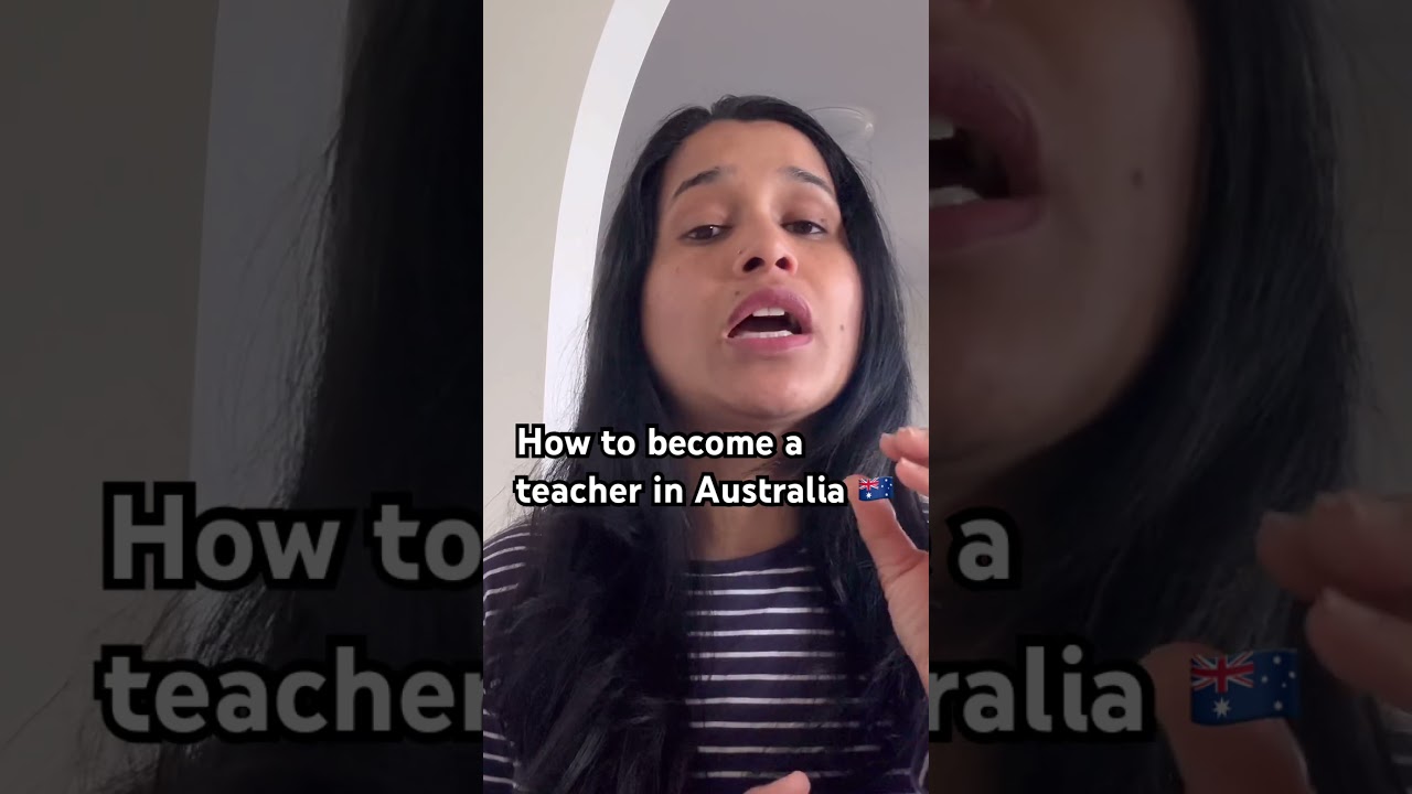 How to become a teacher in Australia ​@Sovikvlogs #internationalstudents #australiapr #australiavisa