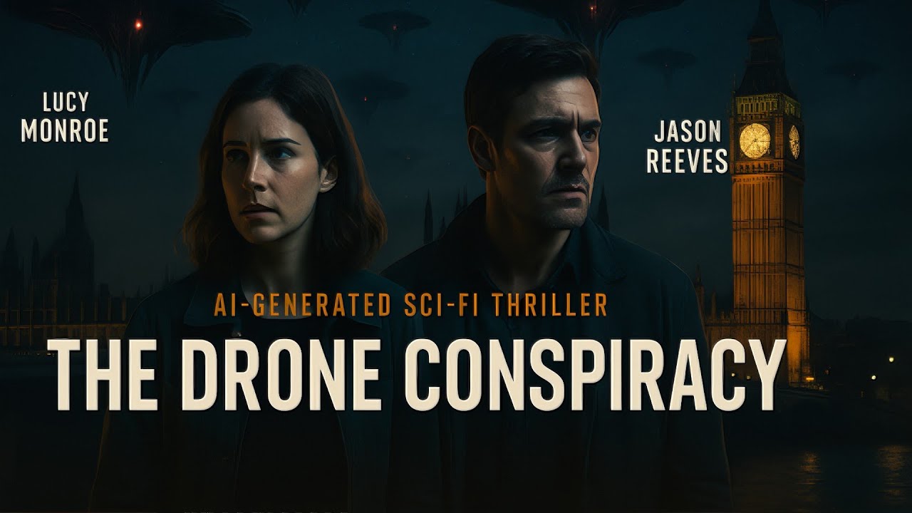 THE DRONE CONSPIRACY — AI Generated Sci Fi Thriller | Alien Technology, Miami Drones, and UAP