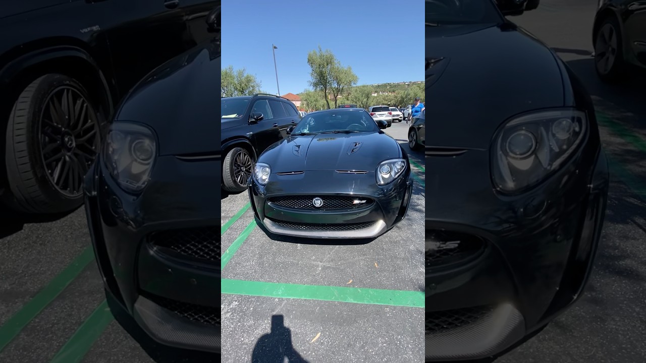 Supercharged Jaguar XKR-S #car #automobile #sportscar #luxurycar #jaguar #jaguarxk #xkr #cars