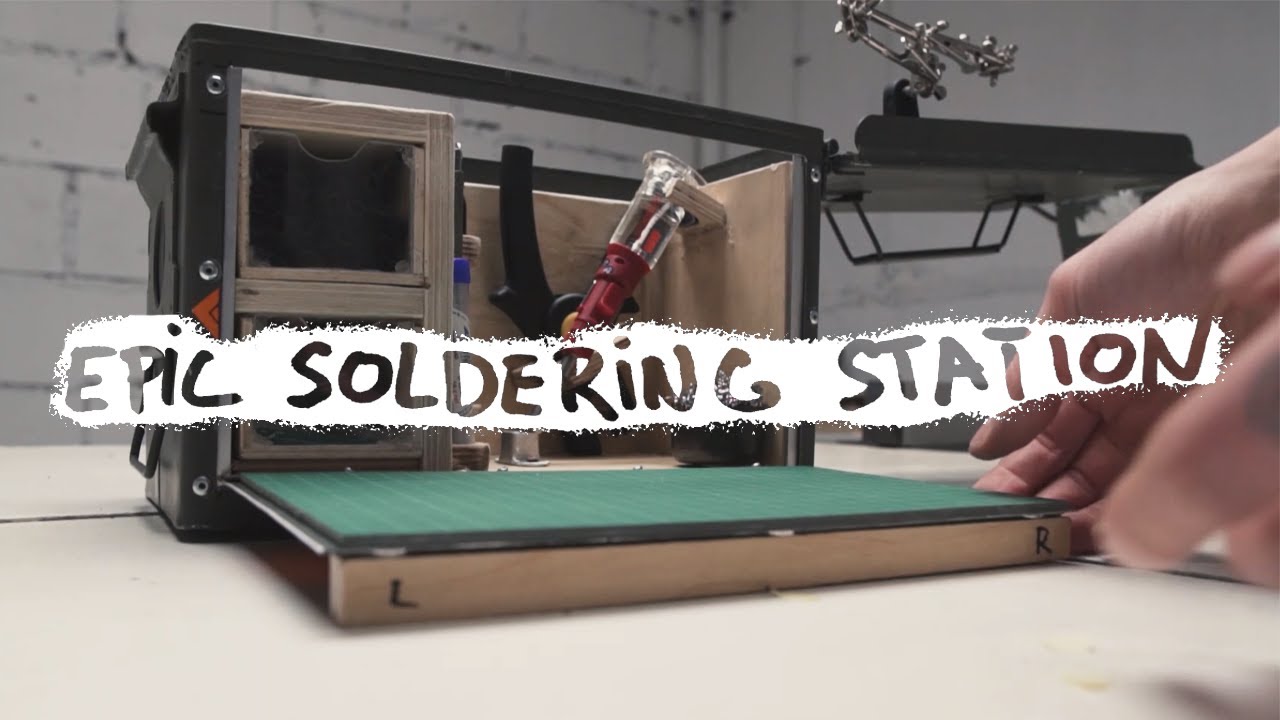Making Portable Soldering Station In An Ammo Box