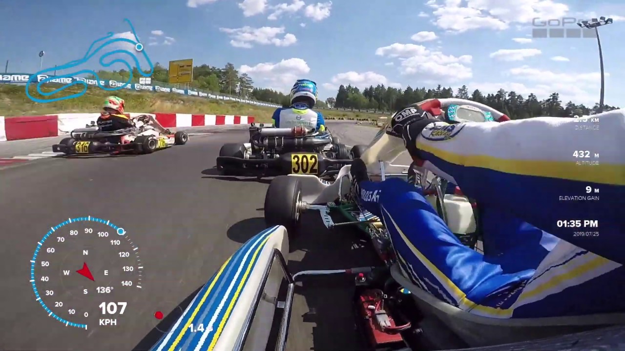 Onboard X30 Senior Wackersdorf - 2019 IAME X30 Euro Series - Boldizsar Szabo