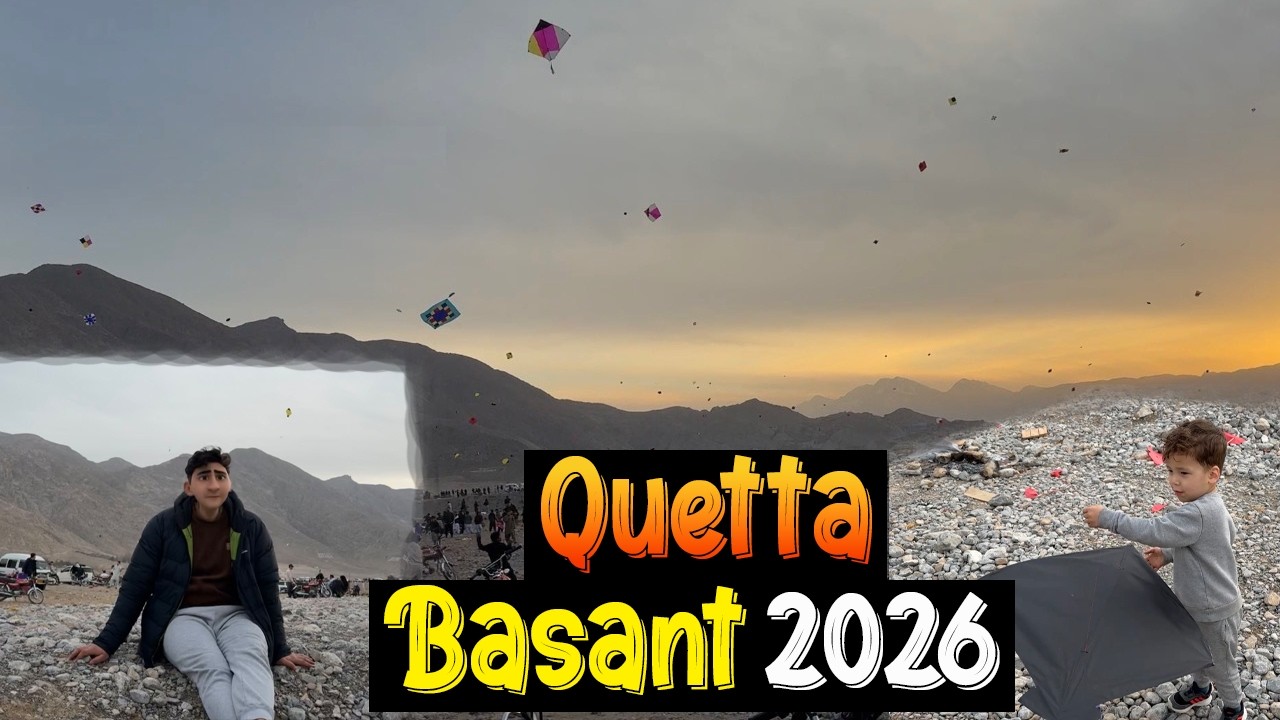 Basant vlog | basant in Quetta | basant 2026 | basant 2026 in Quetta | basant in Dem | Hydr z vlog