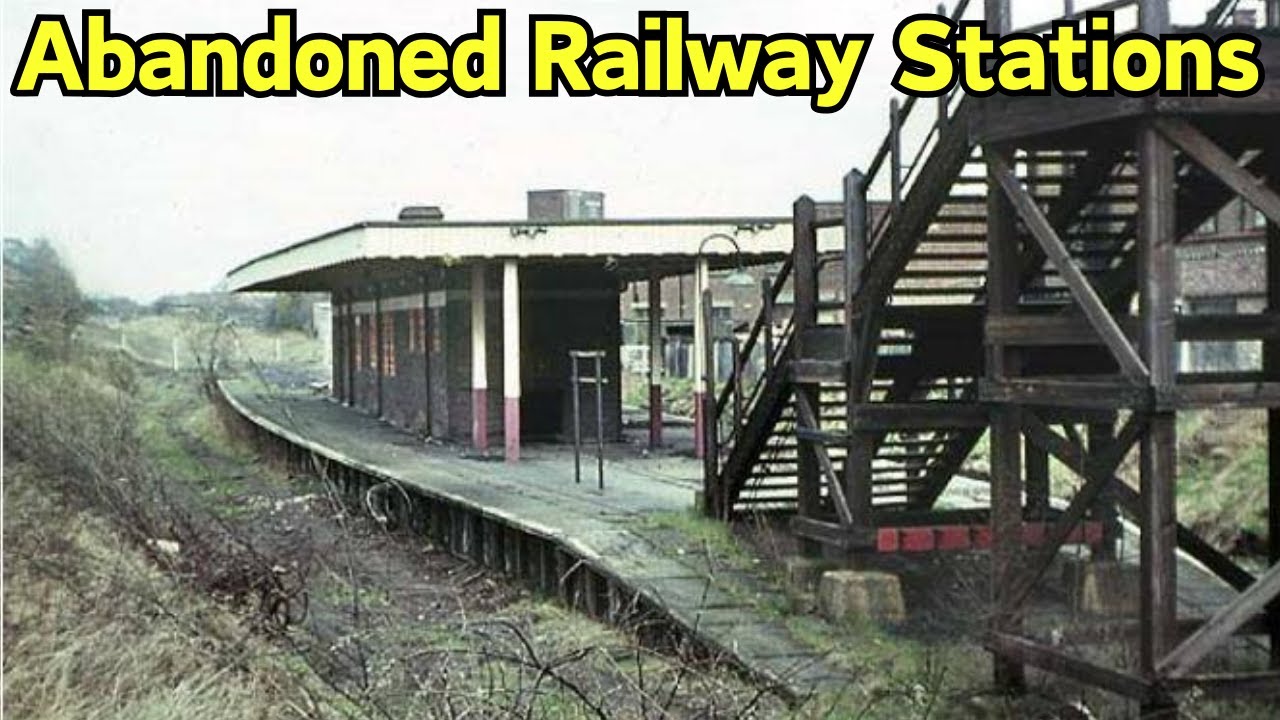 Abandoned Railway Stations: Forgotten Hubs of Railway History #abandoned  #fyp  #history