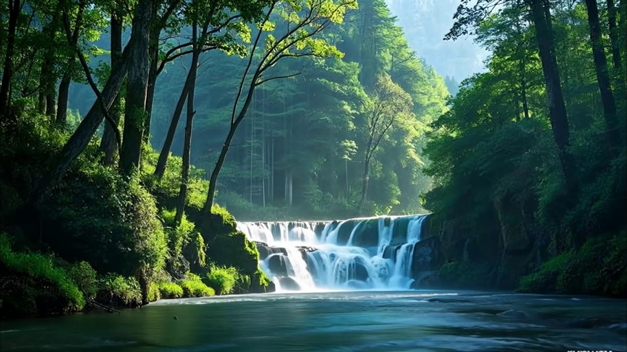 Calming Piano & Water Sounds 💧 Relaxation for Sleep, Healing & Inner Peace,Calming Magic 1