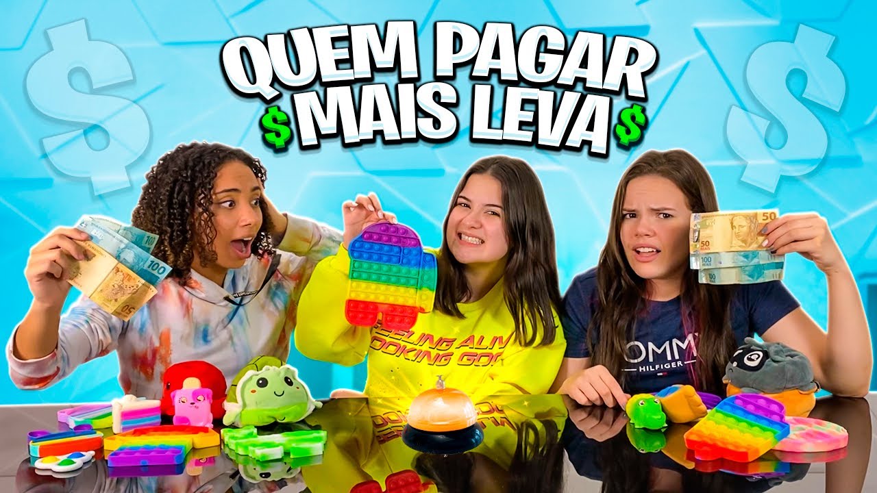 QUEM PAGAR MAIS LEVA o FIDGET TOY *