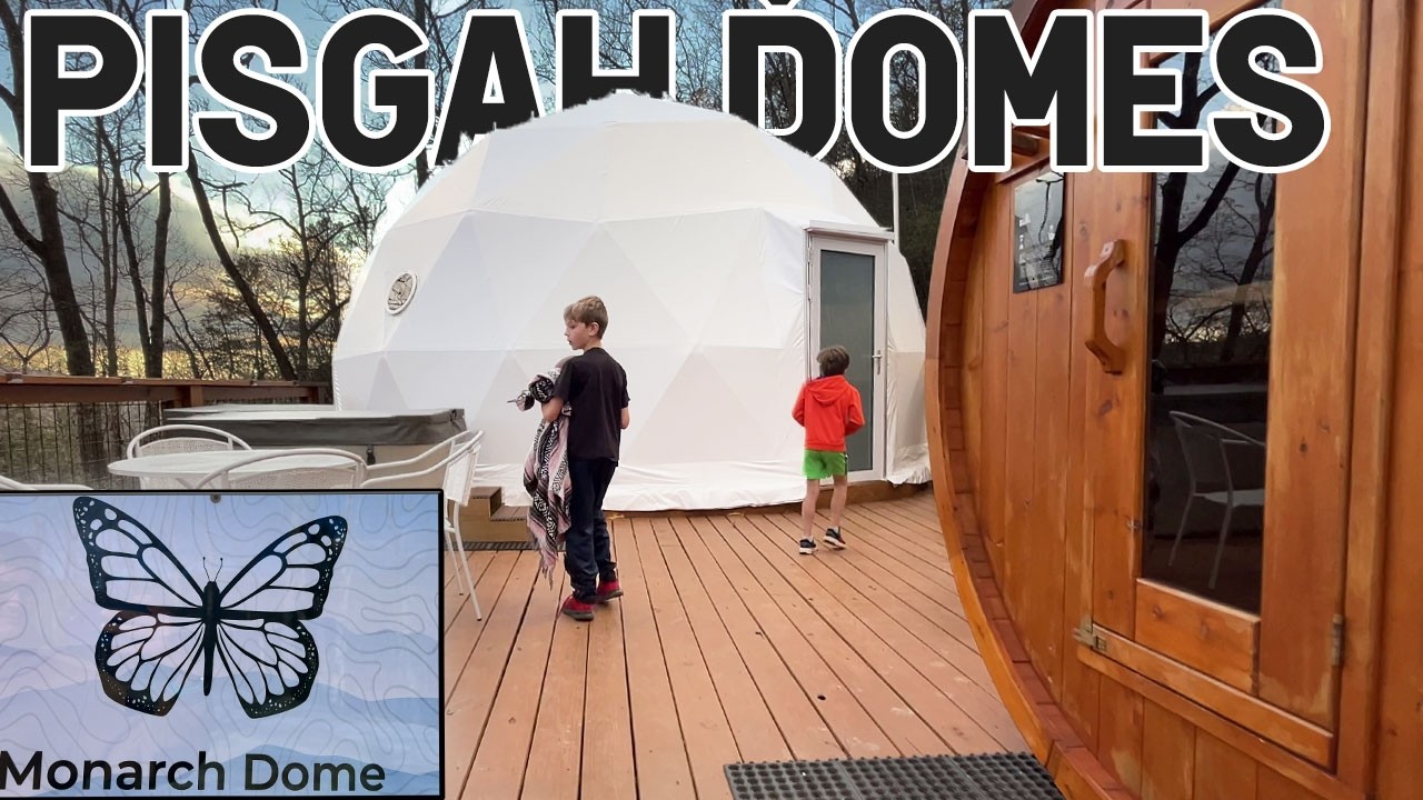 Luksusowy glamping w kopule na Boże Narodzenie