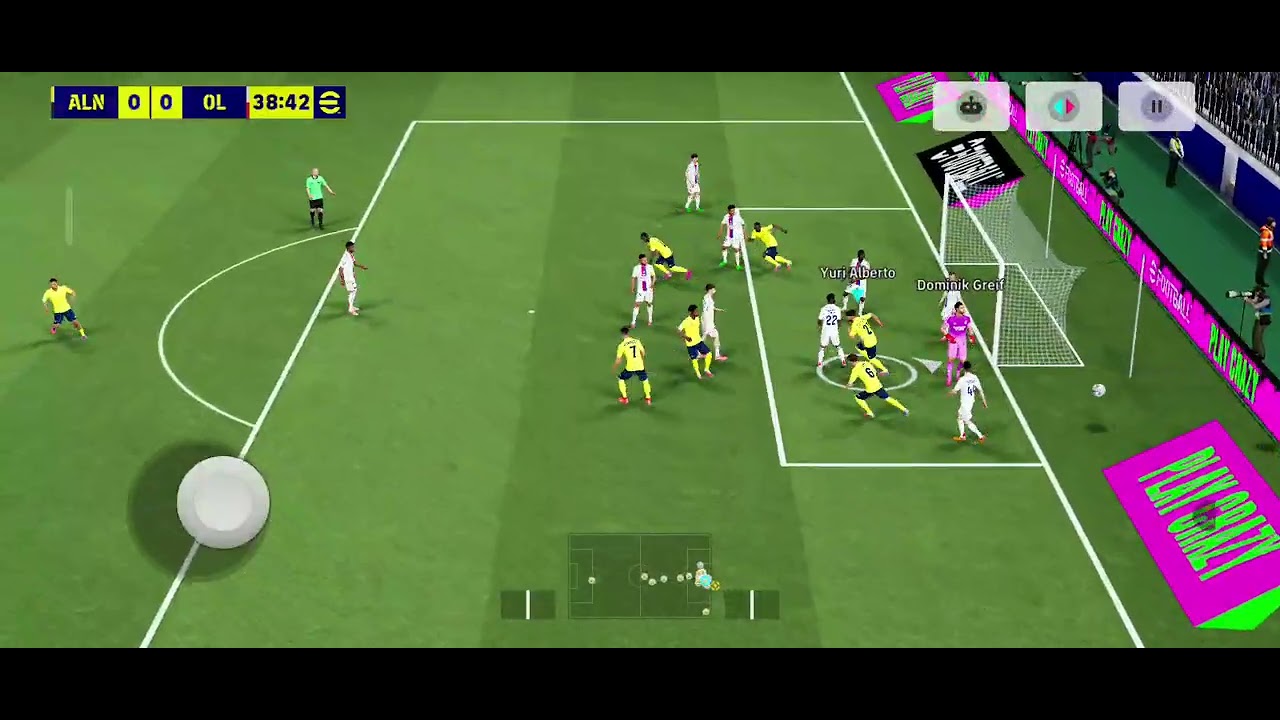 Al nascr x olipiki lyonais efotball mobile 26 