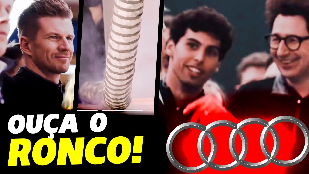 🚨URGENTE: AUDI LIGA O MOTOR DO NOVO R26 PELA PRIMEIRA VEZ | F&Oacute;RMULA 1 | GP EM CASA