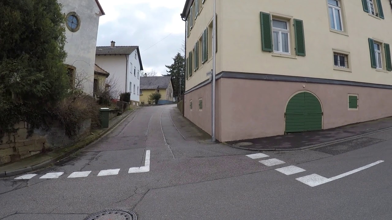 Von Gochsheim nach Bretten auf dem Europäischen Fernwanderweg E 1 im Kraichgau