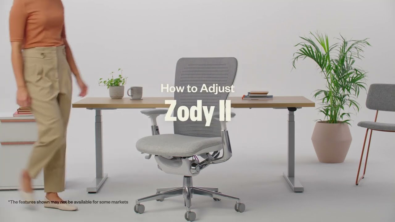 Zody II Chair Adjustments Guide: Customizing Your Comfort | Haworth Tutorial