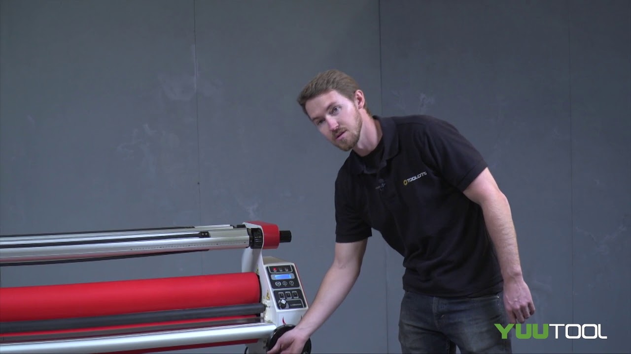 Ving FMJ 1600 DM laminator - Operation