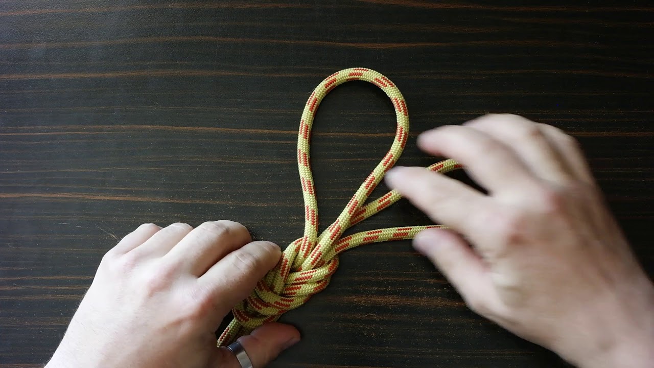 Çift Kulak Sekizli- Bunny Ears Knot - Tavşan kulağı düğümü