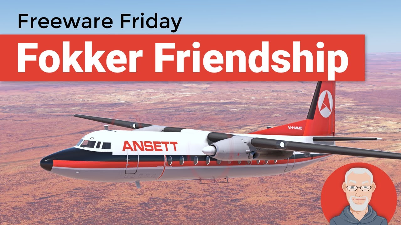 Freeware Friday - Fokker F27-500 Friendship | MSFS 2020