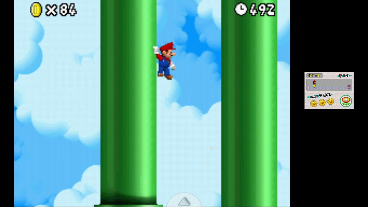 Giant Blocks - New Super Mario Bros. Custom Level