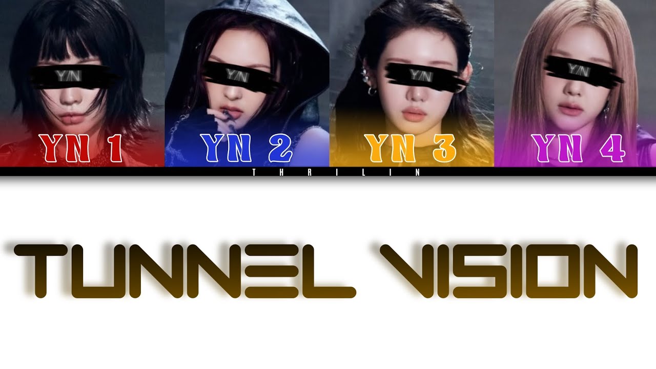 TUNNEL VISION by Itzy (Your Girl Group) 4 members version (Your Girl Group) | Thrilin |