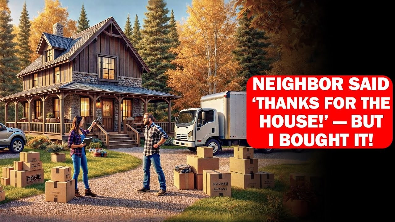 I Bought My Dream Home—Then the Neighbor Said 'Thanks for the House!' Like She Owned It!