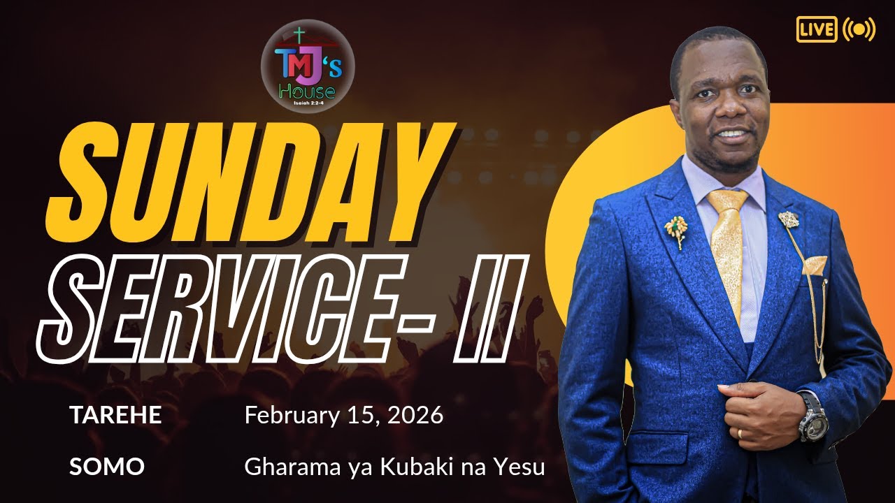 Somo: GHARAMA YA KUBAKI NA YESU  15/02/2026-II A