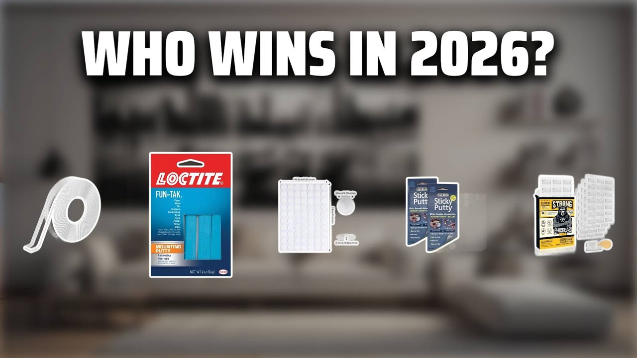 The Top 5 Best Sticky Wall Putty in 2026 - Must Watch Before Buying!