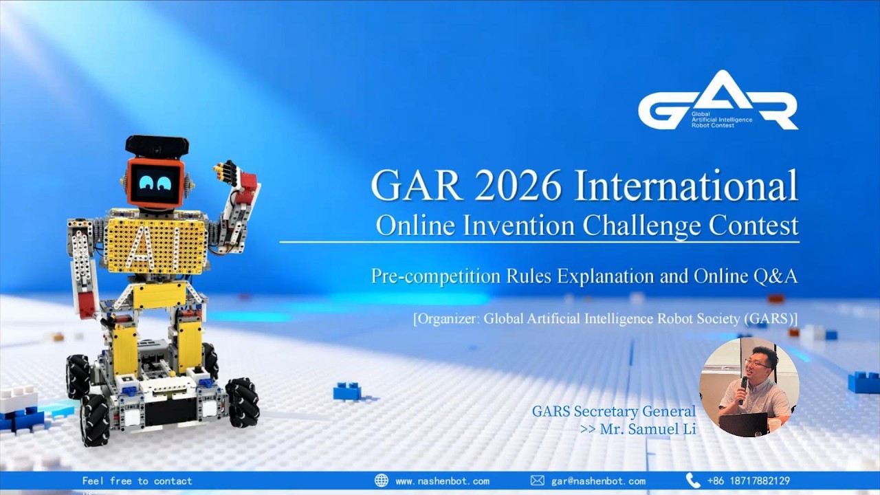 Rules Explanation and Q&A | GAR 2026 International Online Invention Challenge Contest