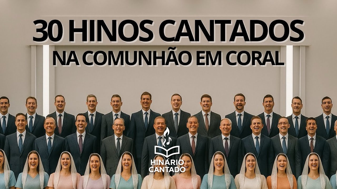 30 Hinos Cantados na Comunhão em Coral | Hinário Cantado | Hinos CCB #CCB #HinarioCantado #CoralCCB