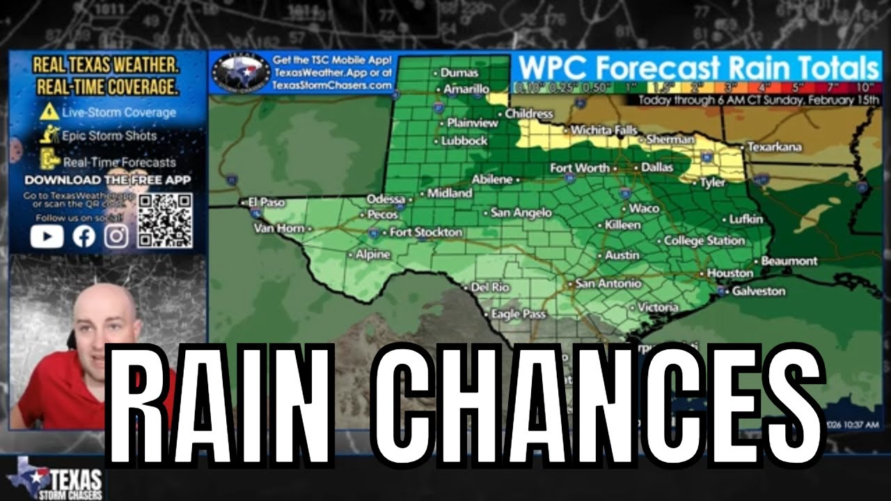 Clouds, Rain, and Storms Return to Texas | Weather Roundup Feb 10