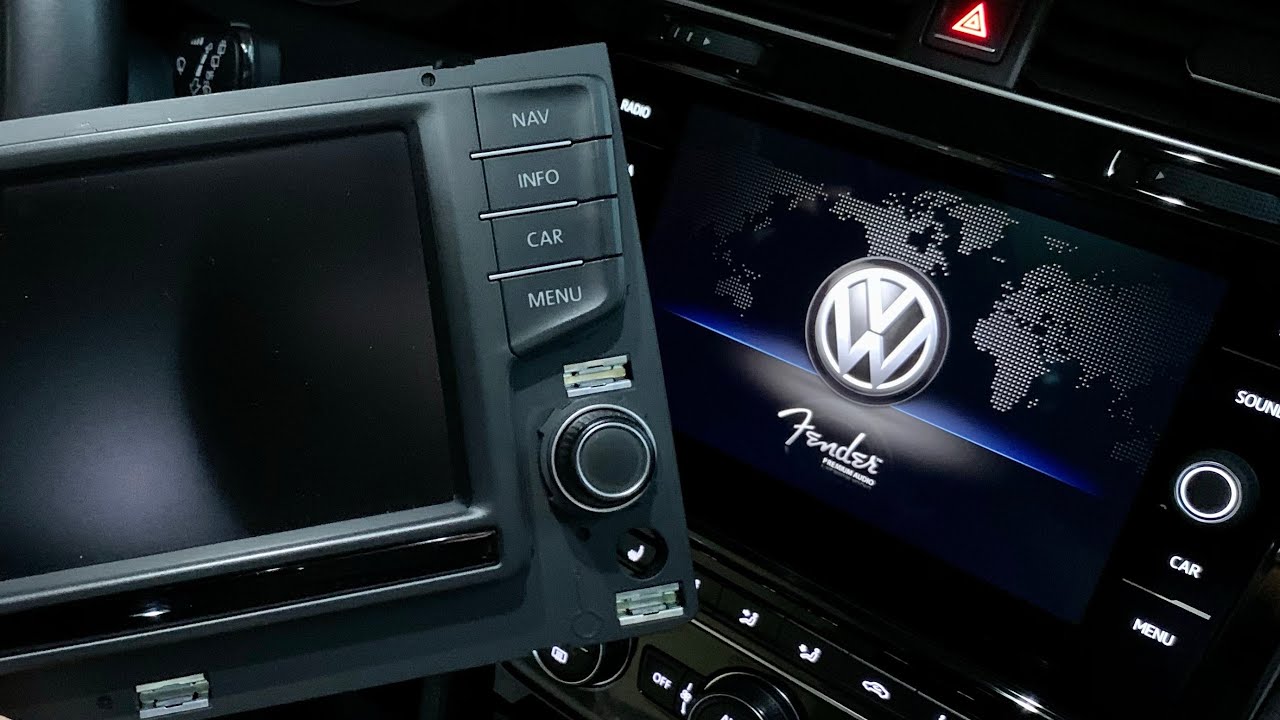 Retrofit Screen Infotainment 8” Vw Golf 7 MK7.5 Install/Instalar Pantalla R GTI Variant MIB2.5 😍🖥