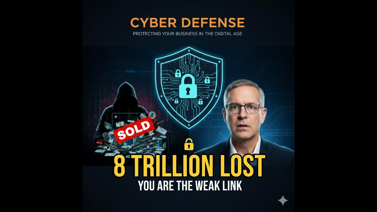 Your Password is for Sale: The $8 Trillion Cybercrime Epidemic