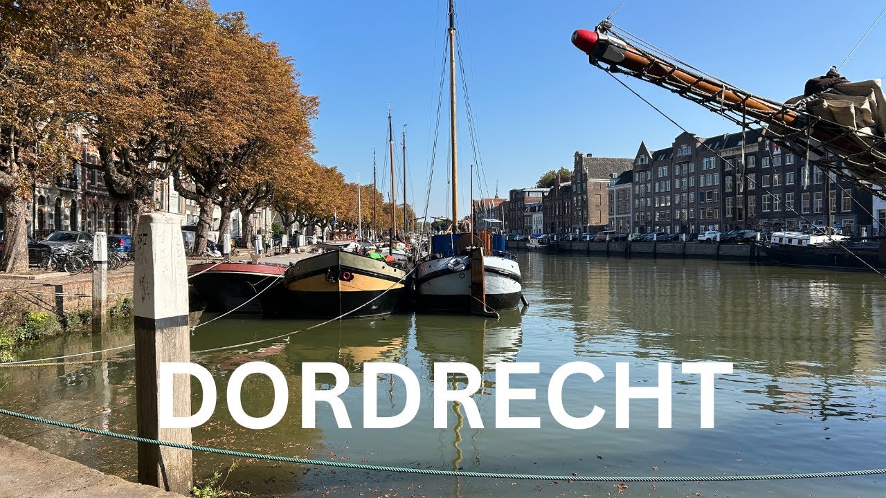 Dordrecht - Old Dutch Architechture & River Traffic - September 2025
