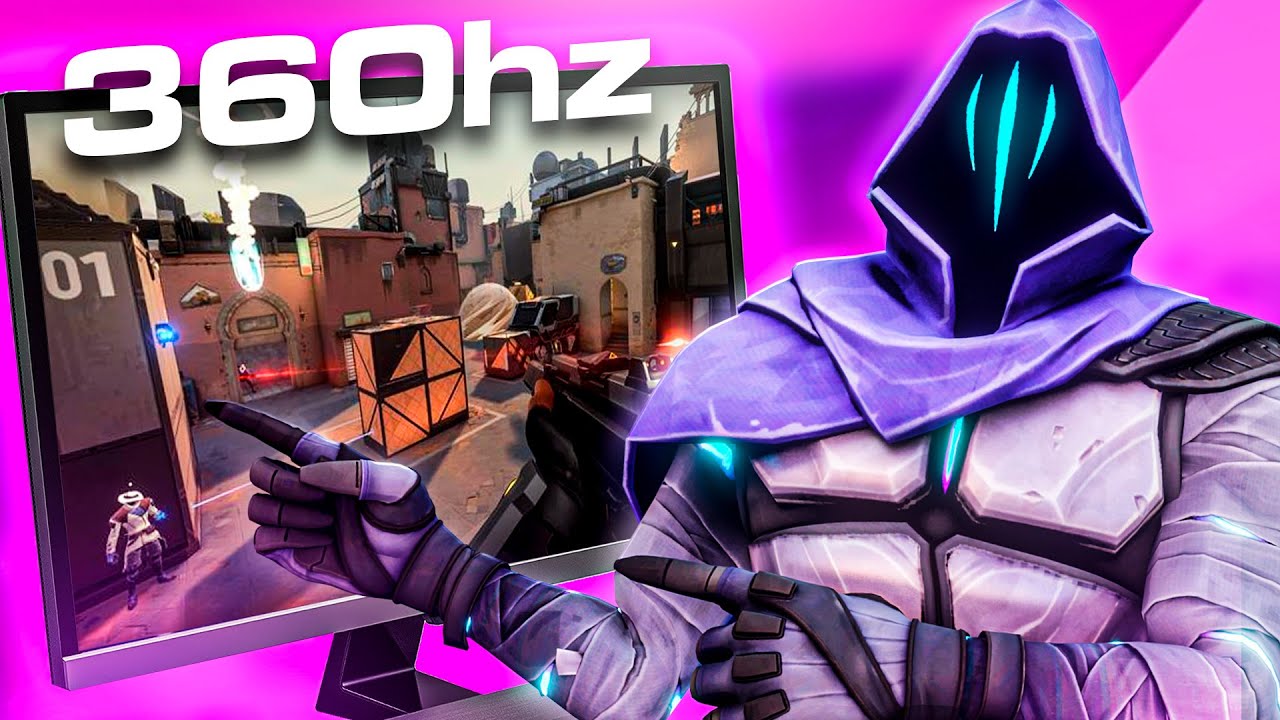 VALORANT CON UN MONITOR DE 360Hz &iquest;SE NOTA LA DIFERENCIA?