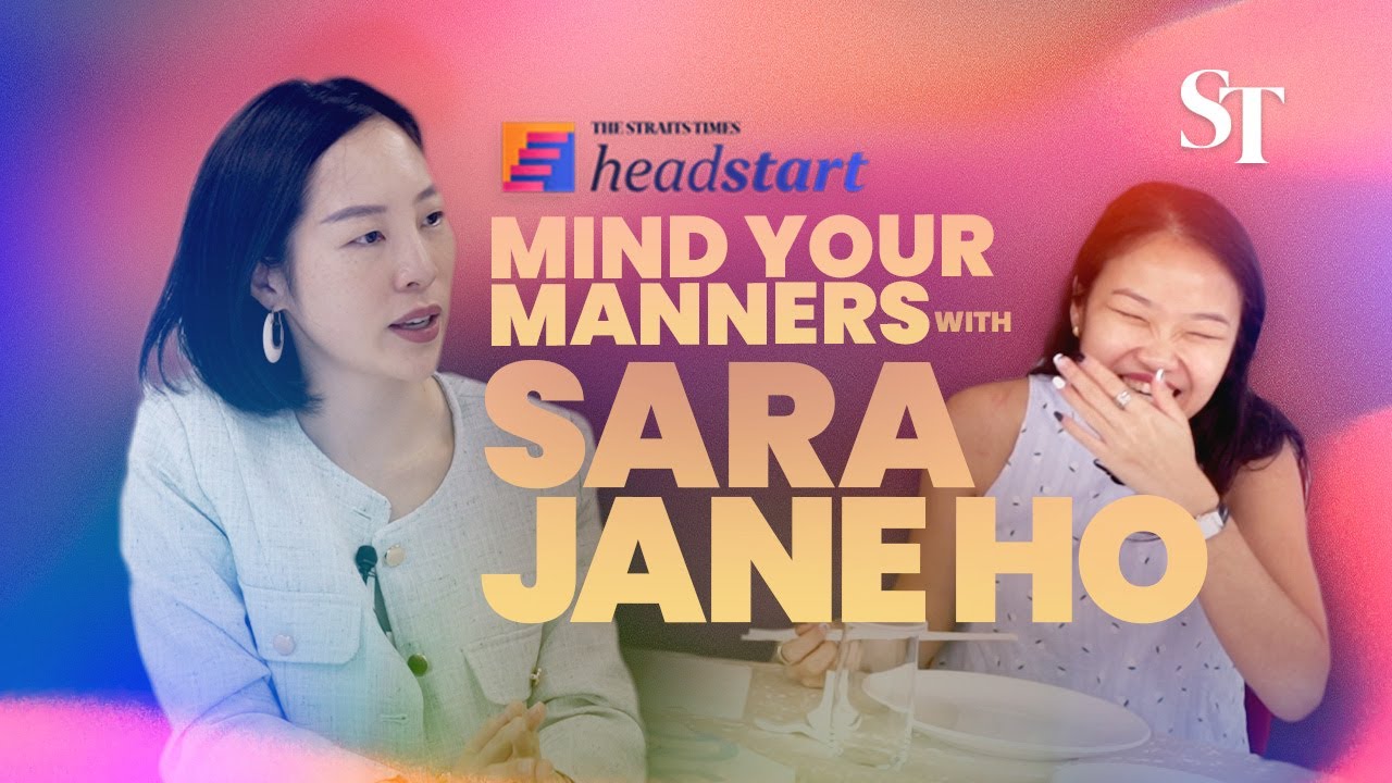 Mind your manners with Sara Jane Ho