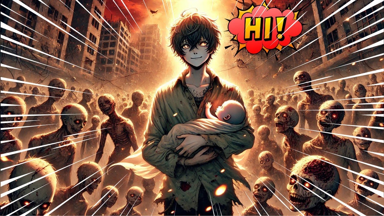 JE SUIS DEVENU UN ZOMBIE et j’ai adopté un bébé... qui s’avère être la REINE DES HUMAINS RÉINCARNÉE!