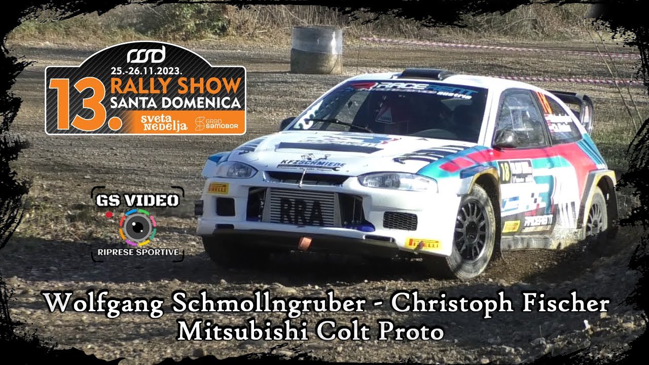 Rally Show Santa Domenica 2023 | Wolfgang Schmollngruber - Christoph Fischer | Mitsubishi Colt Proto