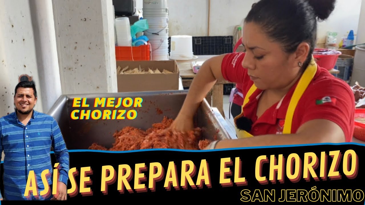 ASÍ SE HACE EL CHORIZO EN SAN JERÓNIMO GUERRERO