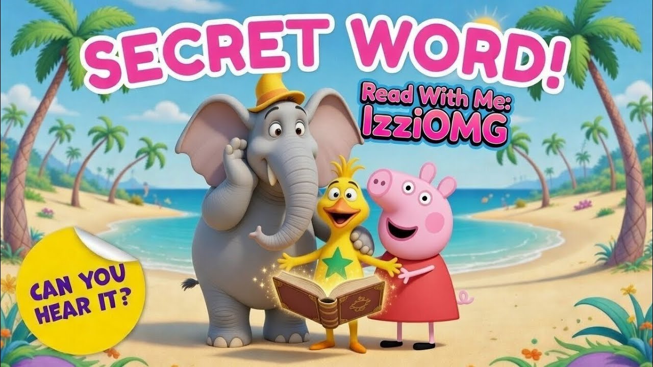 Secret Word! 🤫 Can you hear it? 1 HOUR Friendship Stories | IzziOMG