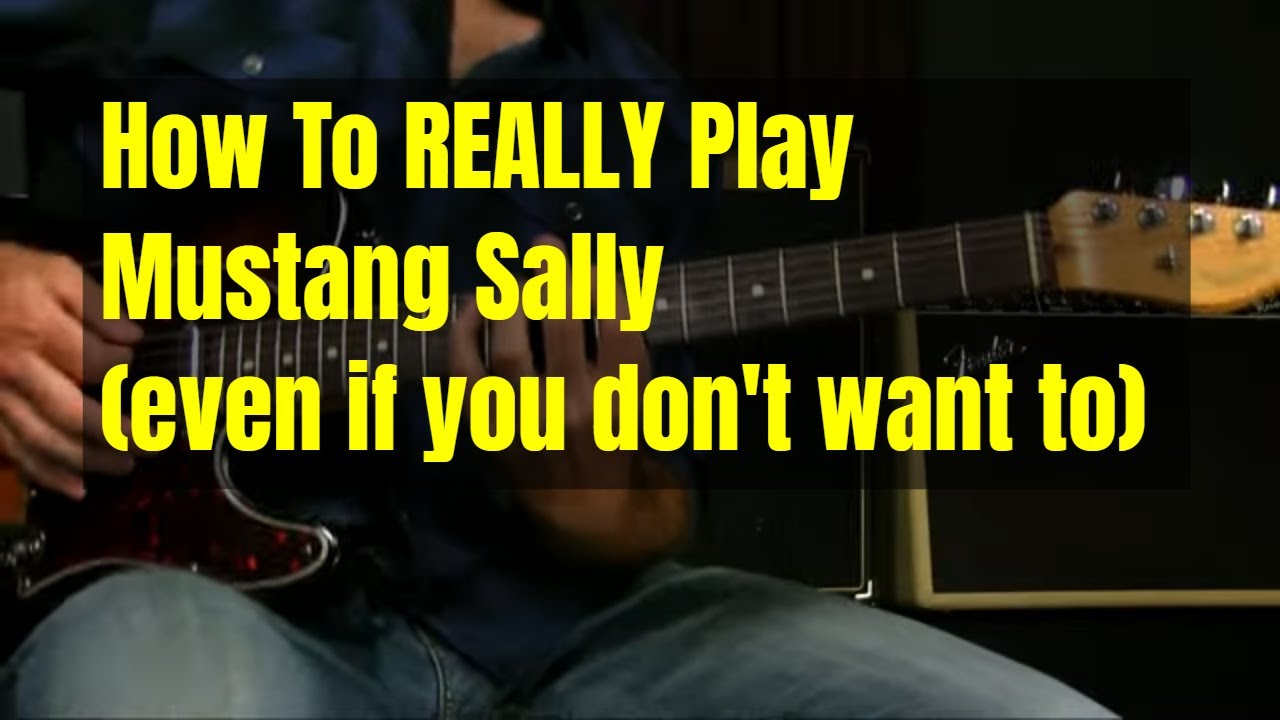 Blues Guitar Lesson | How To Play The Mustang Sally Groove The Right Way
