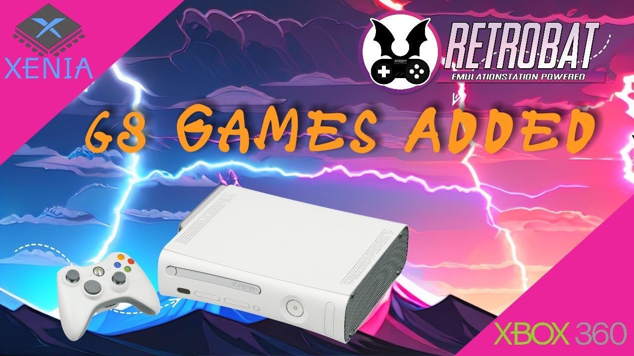 Xbox 360 Emulator Xenia Canary Retrobat 68 Games Added To My full Collection