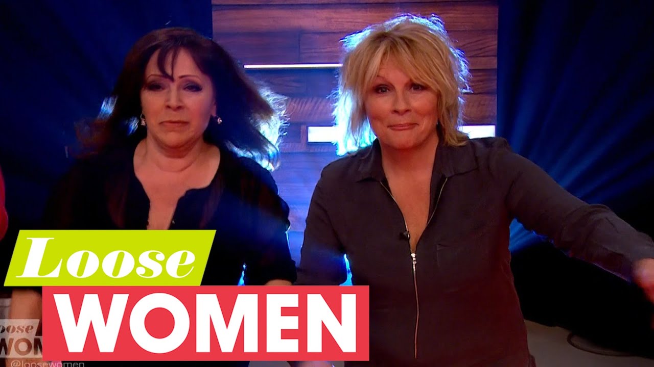 Jennifer Saunders And Harriet Thorpe On The MoonWalk | Loose Women